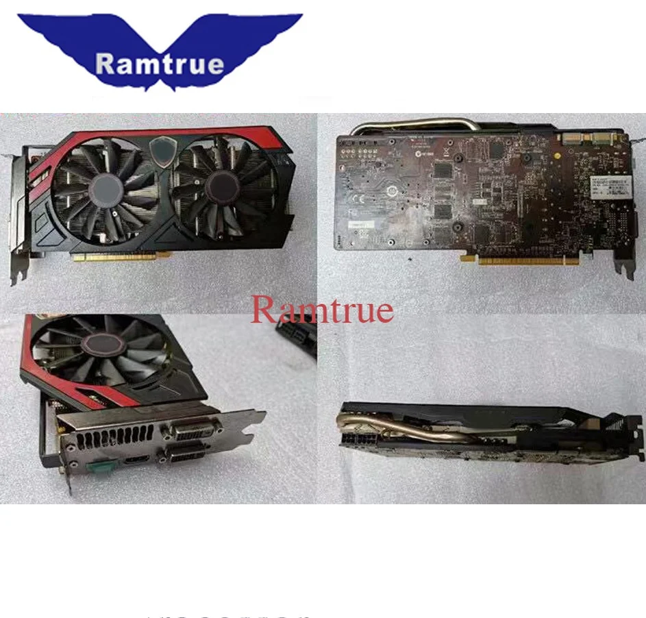 Оригинальная брендовая разборка видеокарты GTX750TI 2G используется для сборки игрового компьютера.