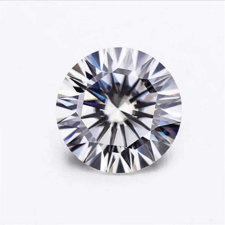 
H color moissanite 0.5 carat lab made diamond for ring 