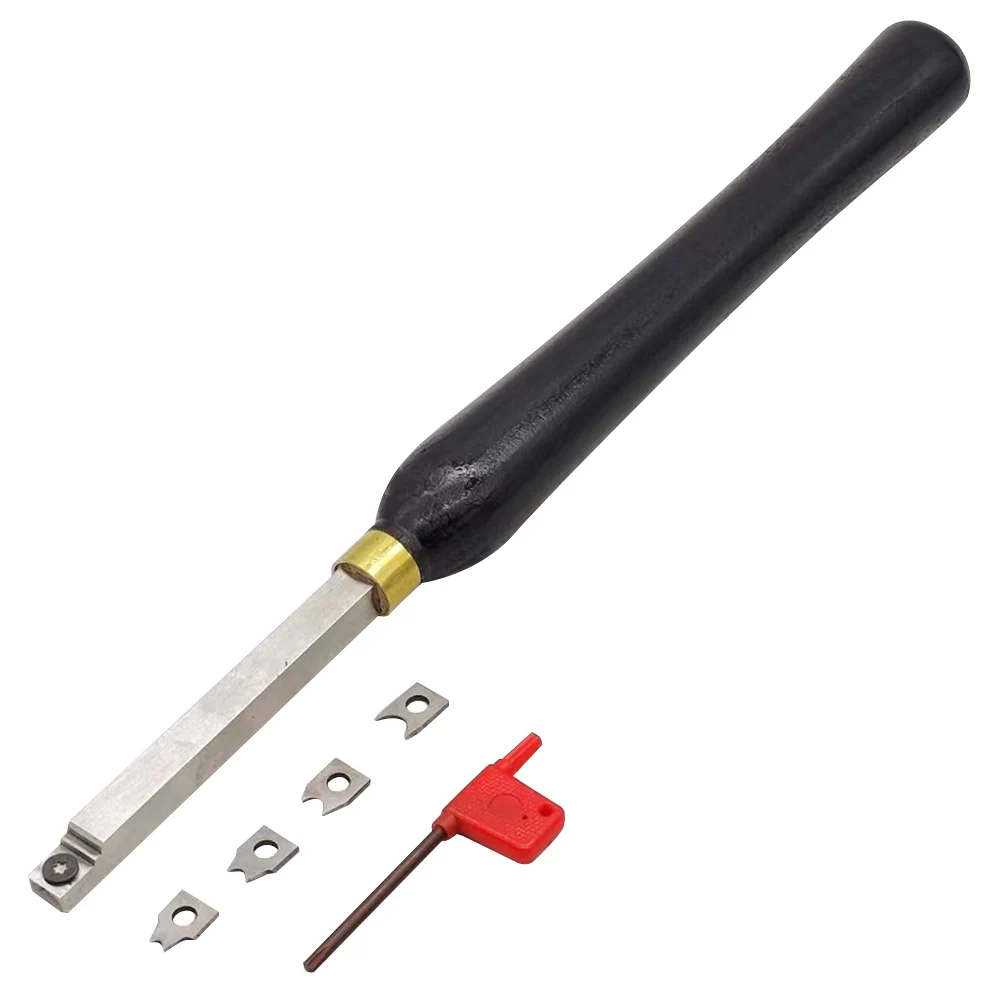 NEW 4PCS Exchange HSS Cutter Hollow Woodturning Tool Gouge for Spindles of Projects