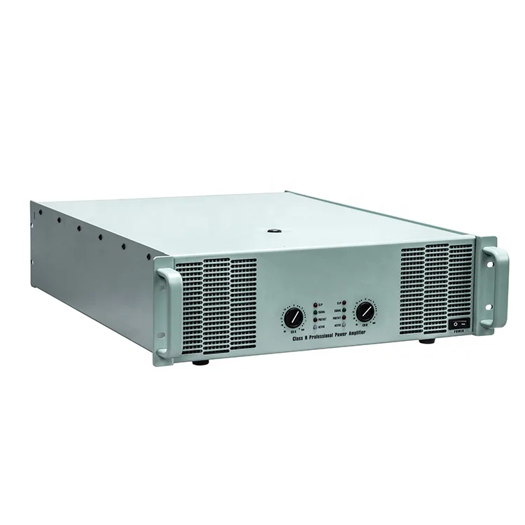 CA 2 Channel Power Amplifier Class H Green Panel Professional Audio Amplifier