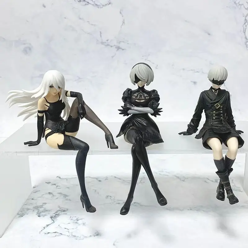 3 Styles PVC Anime Figure Yorha 2B A2 Nier Automata Figure Figura Model Toy Doll Sexy Girls Anime Statue Figurine
