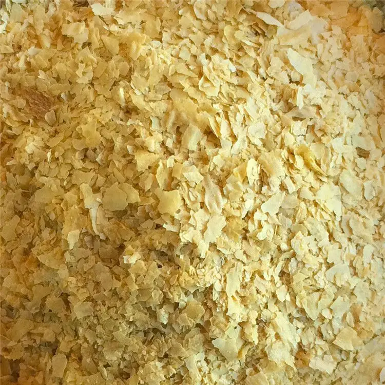 Made from primary-grown inactive yeast without additives or preservatives Nutritional Yeast Flakes with a nutty cheesy flavor