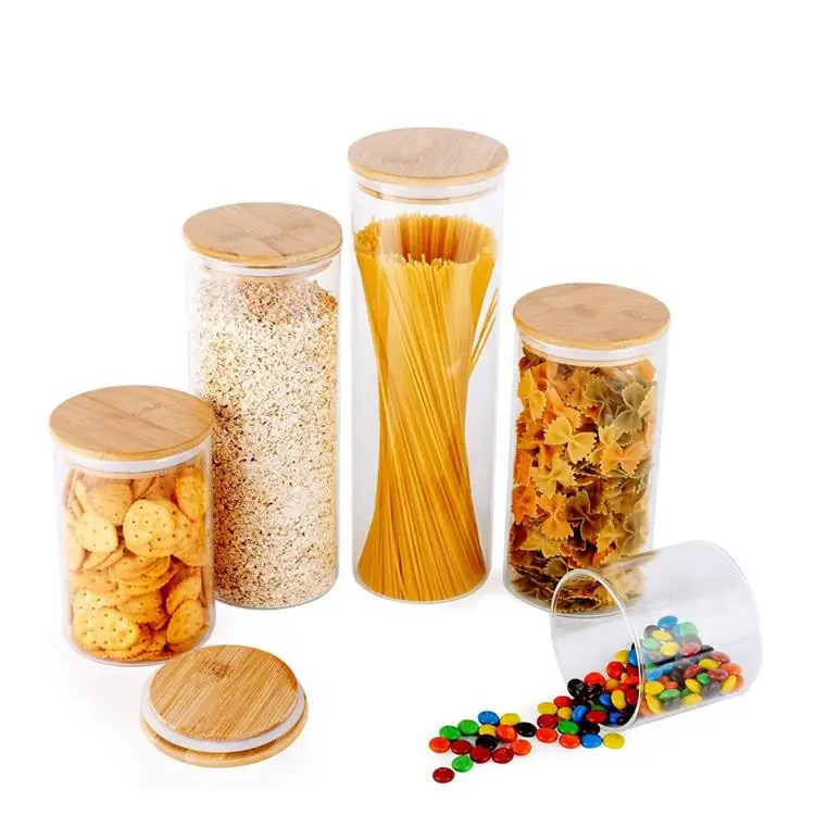 Glass jar for honey small glass jar