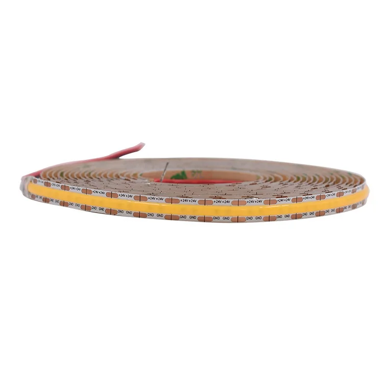 528 чипы 8 мм Мини вырезать PCB DC24V Cob светодиодные полосы света настраиваемые 10 Вт 16 4 фута декоративные для помещений