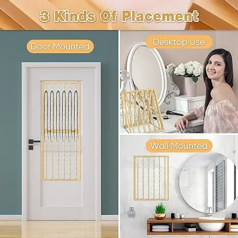 120-Spool Thread Foldable Wooden braiding hair rack Easel Display Stand Hairdressers 3 in 1 Hair Braiding Rack