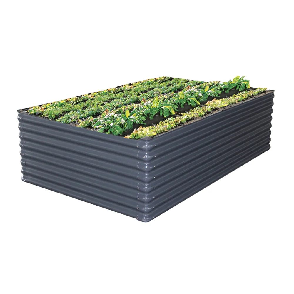 
New design easily assembly raised garden bed flower beds raised garden planter 