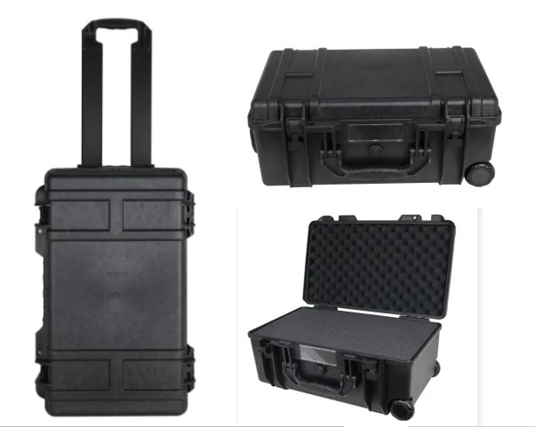 Модель 512920 футляр для камеры с поролоновой прочной пластиковой тележкой футляр для инструментов с колесами