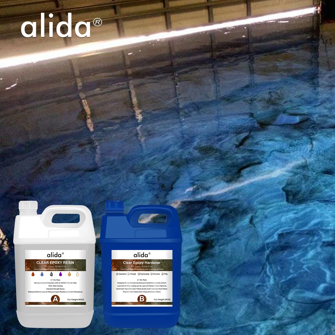 Epoxy Self Leveling Metallic Garage Floor Coatings