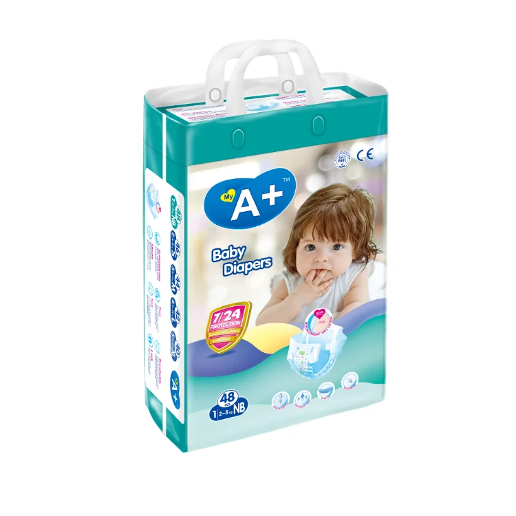 AAAA Quality High Absorbent Super Dry Disposable Baby Diapers Nappies With Competitive Price