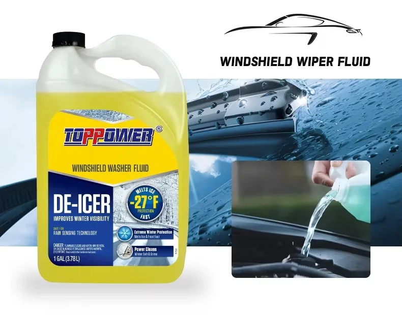 Anti-Fogging Car Windshield Washer Liquid -10 to -60 Degree Windscreen Cleaner