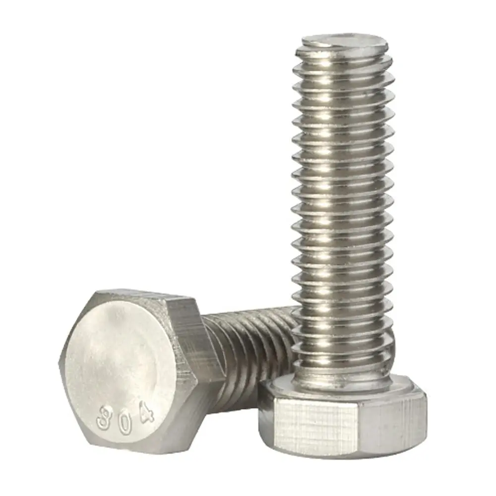 316 Grade Stainless Steel Hexagon bolts Fasteners M16x100 M38 Bolts and Nuts 5.8 Perno Hex Screws Including M8x2 M32