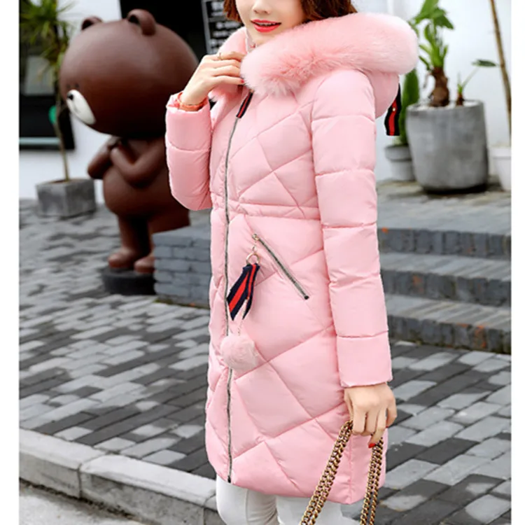 
Thickened parka women Long winter coat ladies down parka down jacket women 