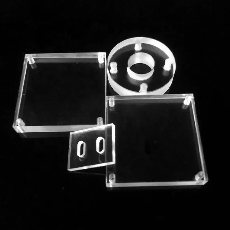 Transparent Quartz Plate Clear Quartz Glass Plate Fused Silica Plate