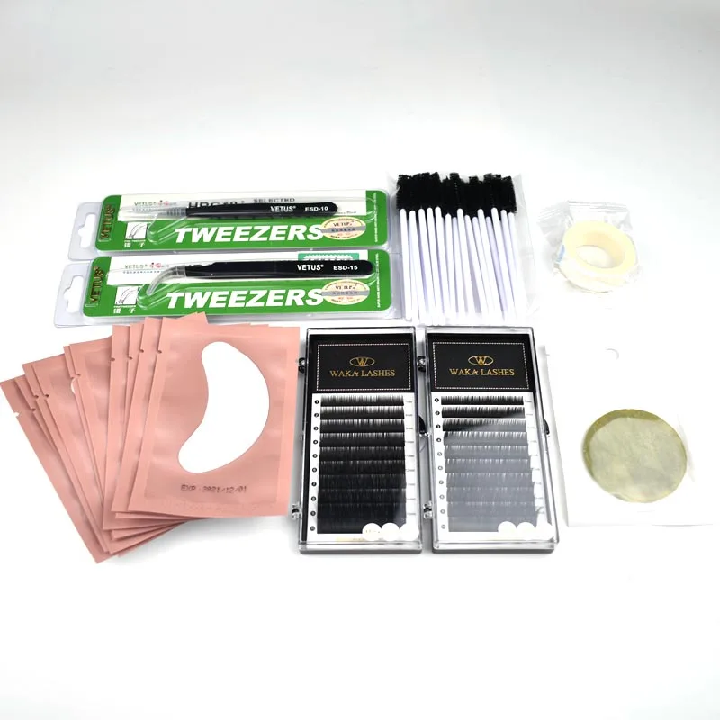 Тренировочный Набор для наращивания ресниц с логотипом на заказ