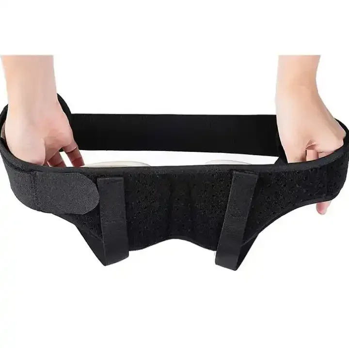 Breathable neoprene material high elasticity New design Immobilizer Medical Hernia Belt for men with Soft Pads