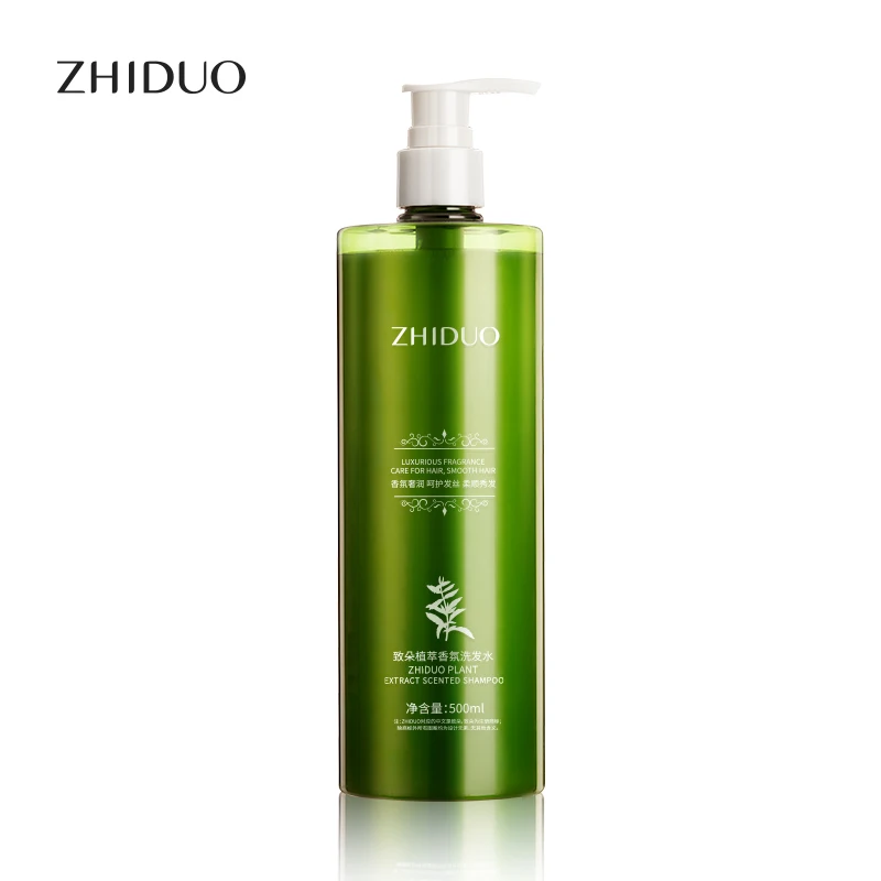 OEM/ODM ZHIDUO растительный экстракт ароматизированный Гладкий шампунь для ухода за волосами освежающий восстановления волос