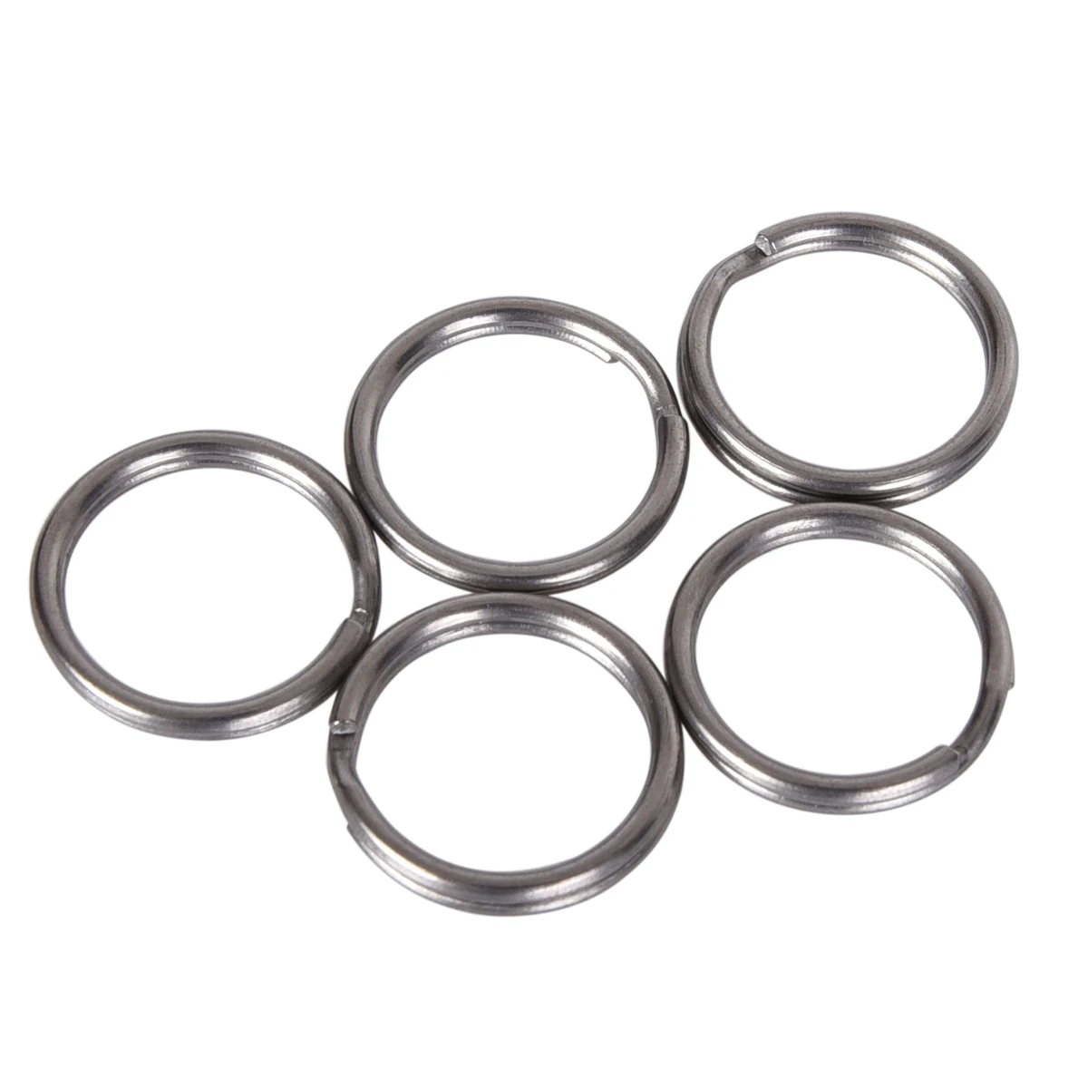 Boundless Voyage  Ti Key Ring  EDC Key Ring Circle Accessories Titanium Keyring Ti Metal Split Keychain