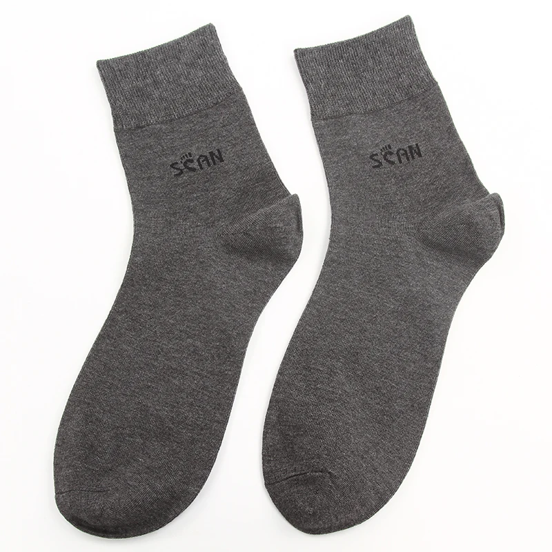 Factory Wholesale Classic Casual Cotton Business High Quality Tricolor Socks Men