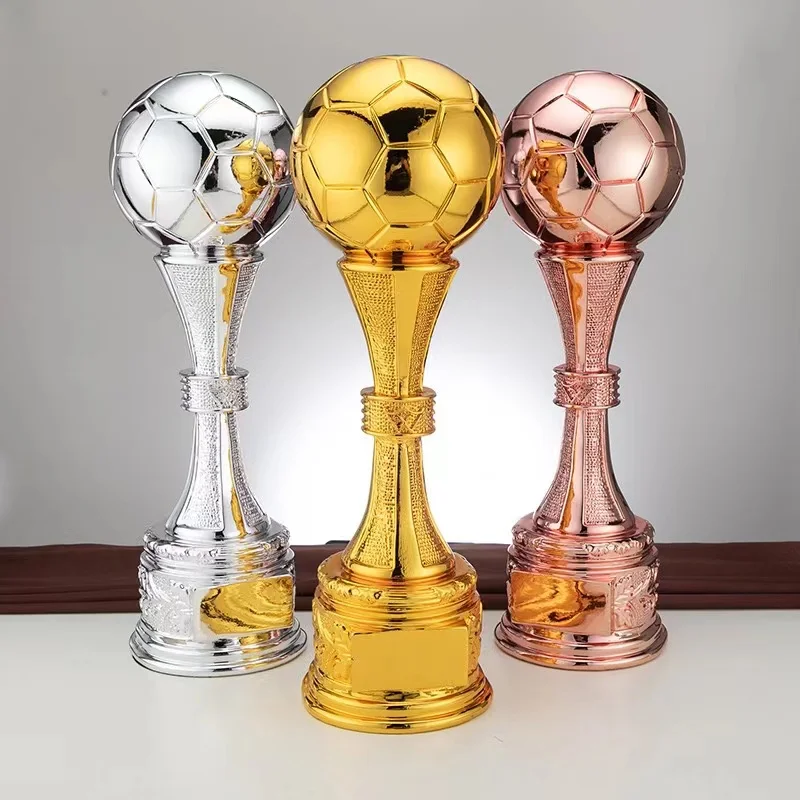 Custom basketball 38 cm football resin NBA Gold, Silver and Bronze trophies Various basketball game home Decoration trophy craft