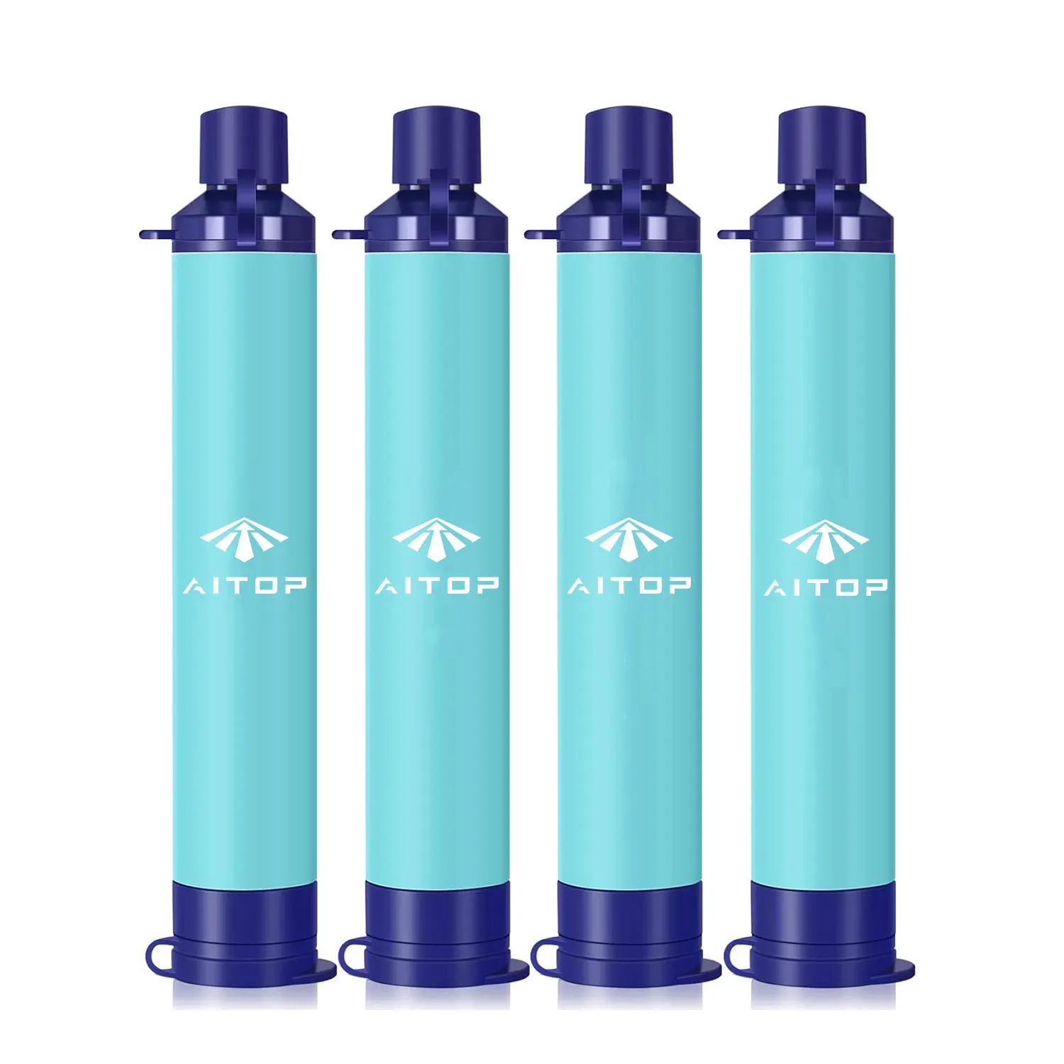 Factory Supply Outdoor Use Survival Gear Hiking Camping Travel Hunting Fishing Backpack Straw Water Filter