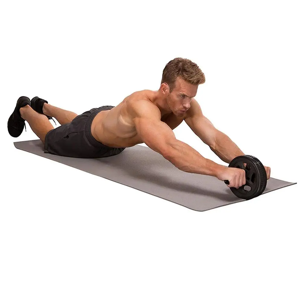 
Cheap Multifunction Abdominal Wheel Muscle Training Waist Slimming workout stomach abs wheel exercise 