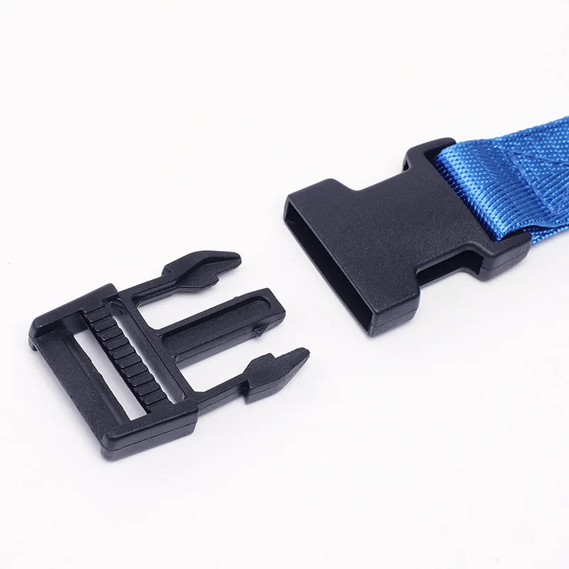 Buckle Strap Colorful nylon braided adjustable belt for outdoor luggage