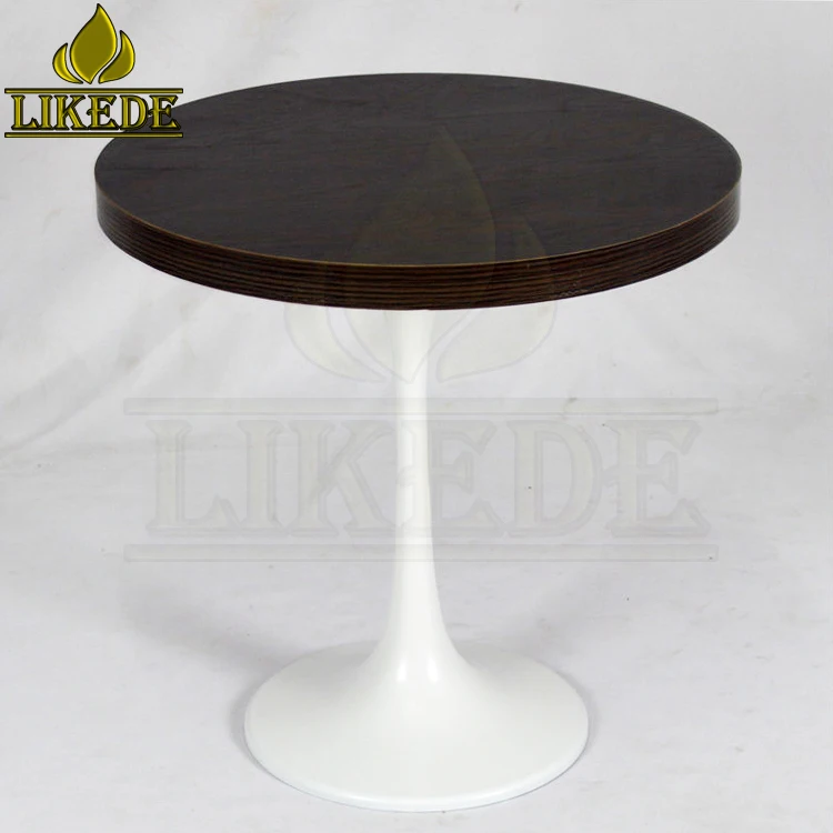 modern coffee table metal base plywood top table guitar coffee table