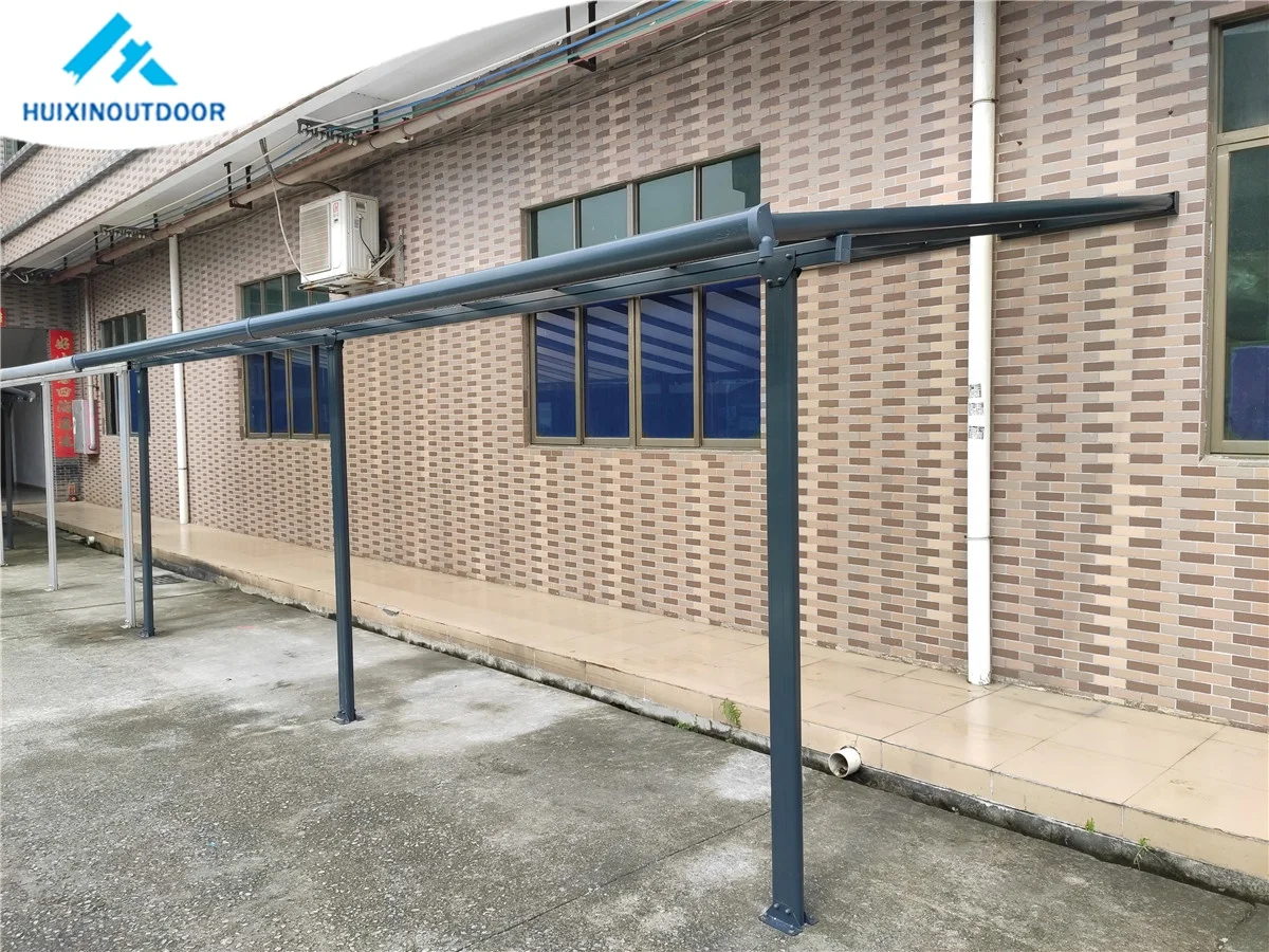 Sunsetter Deck Outdoor Aluminium Poly Balcony Polycarbonate Aluminum Frame Kit Awning Retractable Canopy Patio Cover