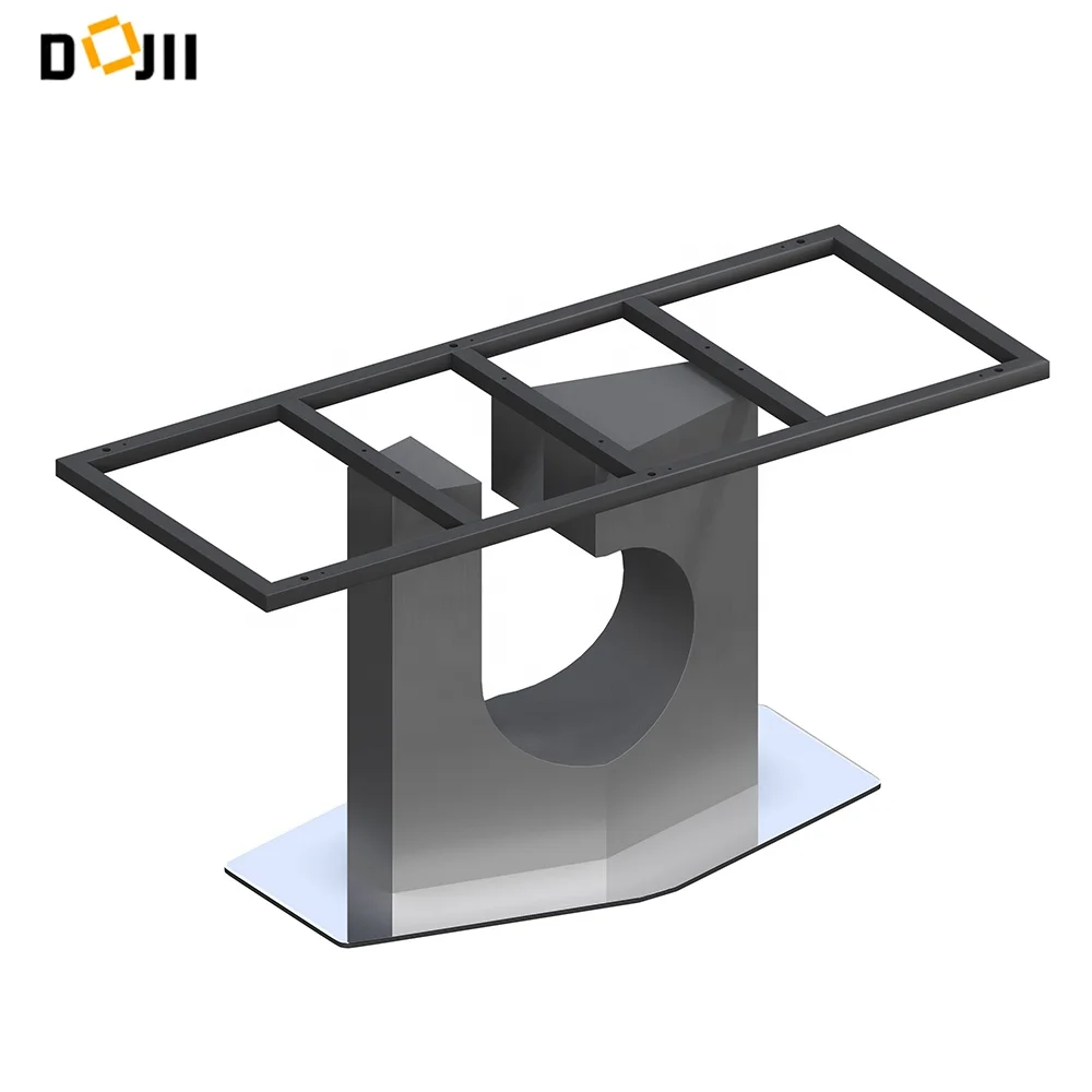 Wholesale Dining Coffee Console Table Metal Furniture Legs Modern Industrial Geometric Design Furniture Leg Stainless