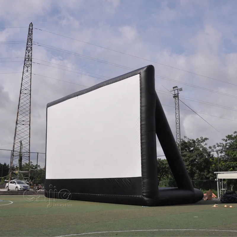 Romantic Movie Night Party Giant TV Screen Movie Screen Outdoor Inflatable Projector Screen