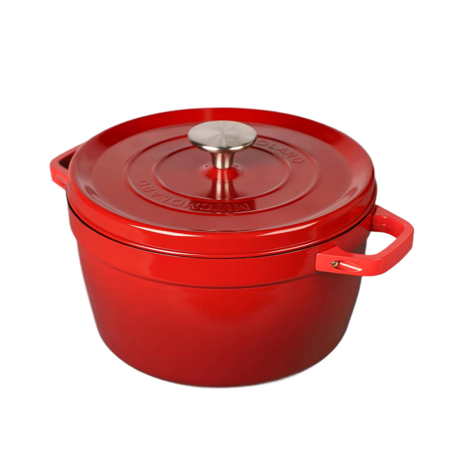 High-quality enamel pot dutch oven cast iron pot Support microwave heating