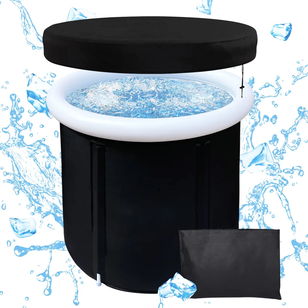 Hot Sale Athletes Portable Recovery Ice Water Bath PVC Inflatable Ice Bath Tub For Adults Portable Ice Bath