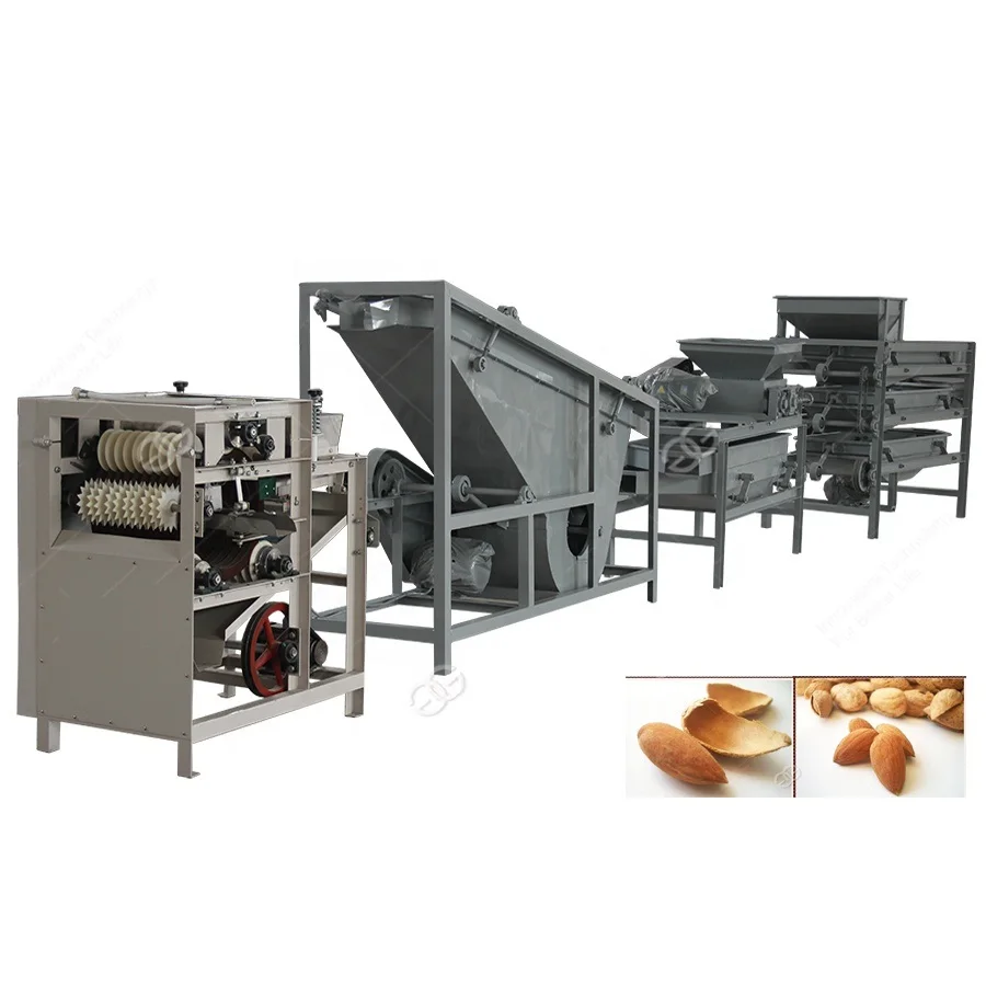 Профессиональная машина для производства шелушек из фундука и миндаля