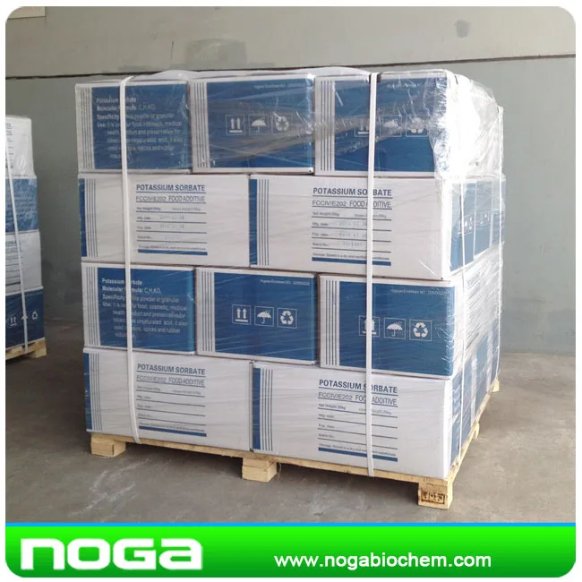 Заводская Продажа сорбат калия пищевой