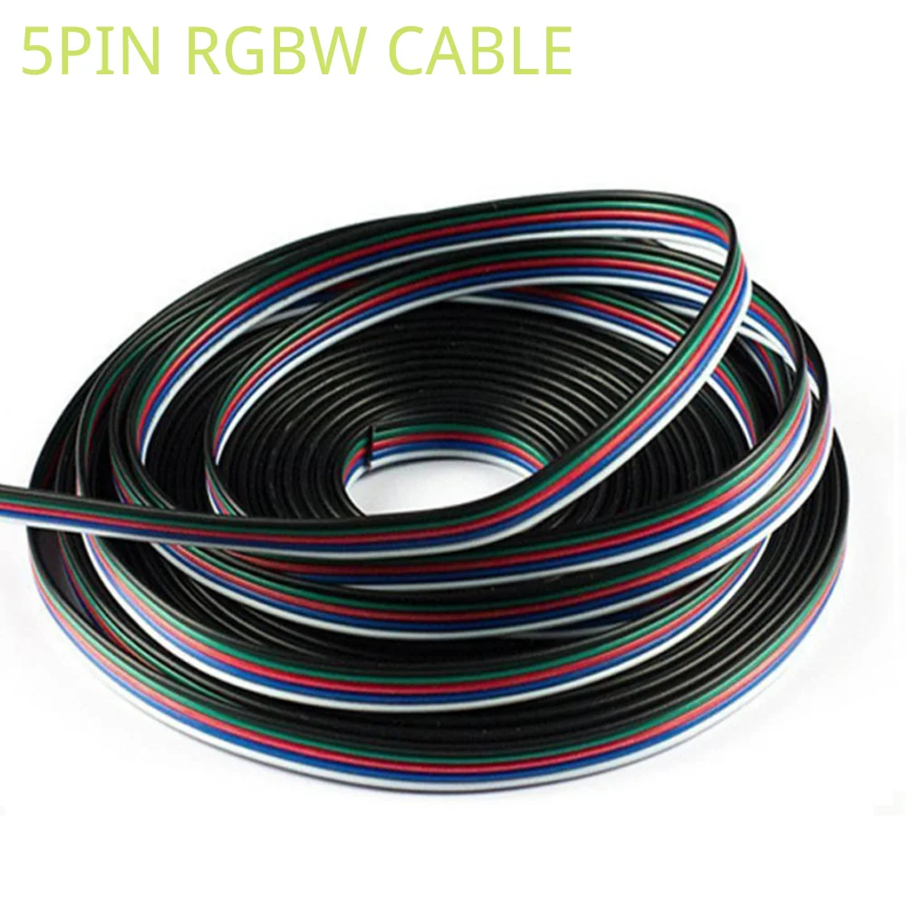 5pin Extension Cable Wire Cord 22 AWG Electrical Wire Ul certificate CL2 PVC Cable