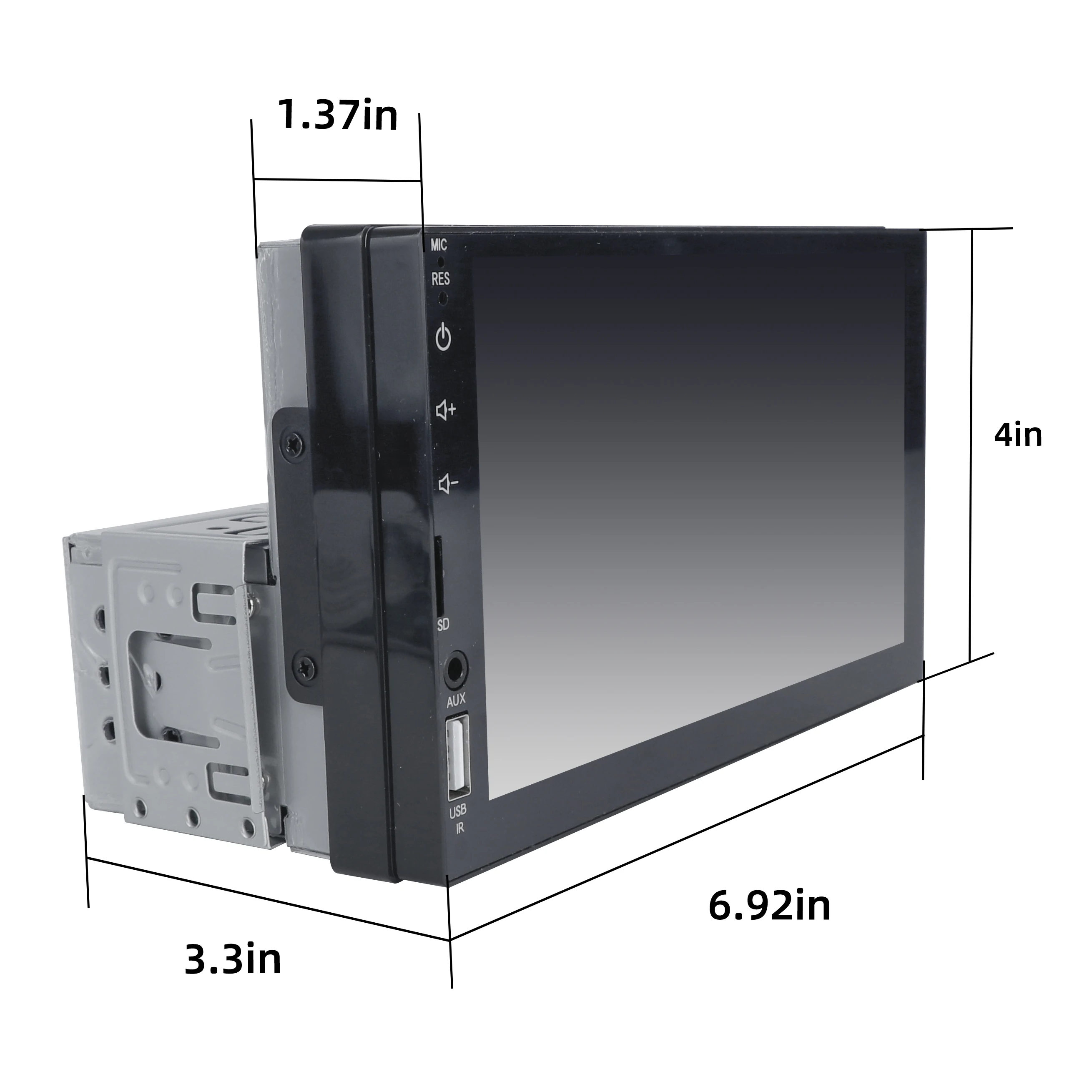 Car Radio Multimedia Video Player 7 Inch Touch Screen Support Fm Usb Aux Car Stereo Radio Double Din Gps System Car Mp5 Player