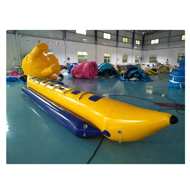 
Cheap price inflatable banana boat inflatable water toys for 7 seaters. 