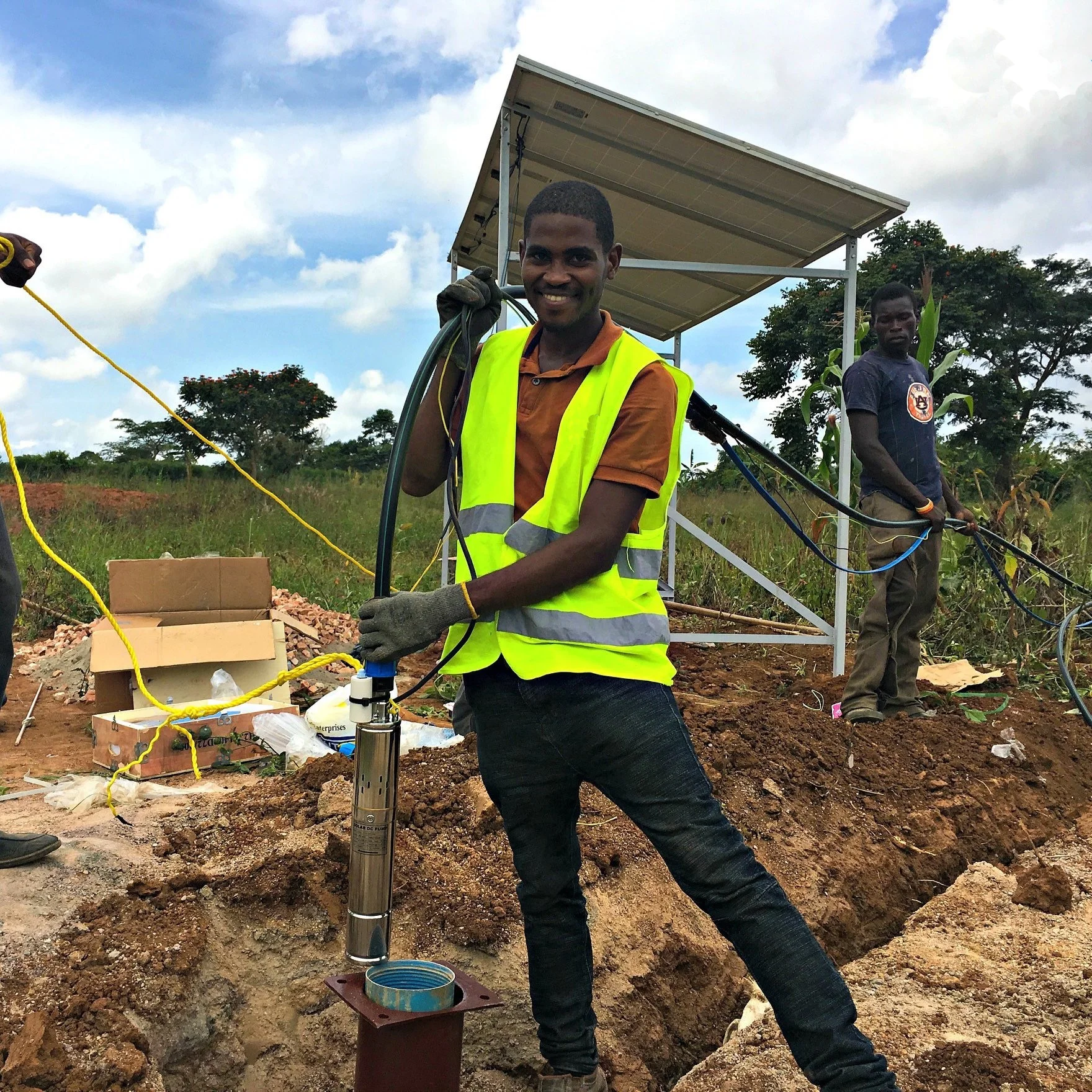 4SSH3.6/100-D72/1000 4 дюйма 100 м Профессиональный Солнечный погружной насос постоянного тока для орошения