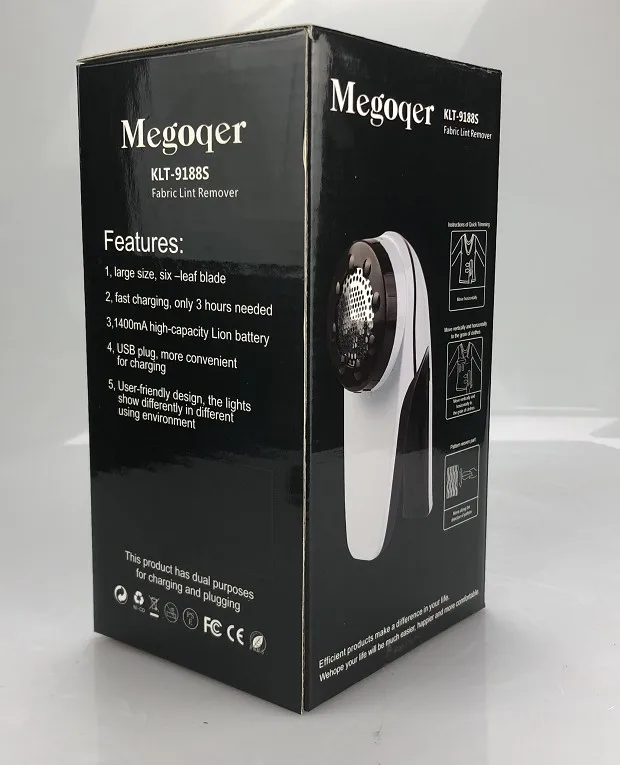  Megoqer CE ROHS eco usb портативный триммер для удаления ворса с