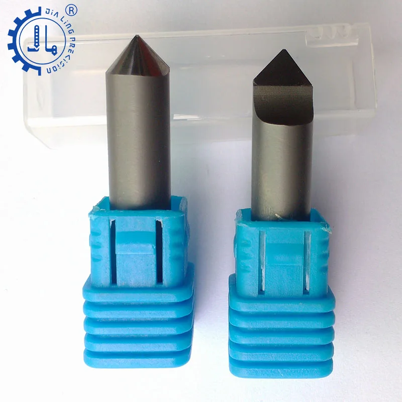 PCD Diamond Cutters Stone Carving Bit Carbide Tipped Stone Engraving Tools CNC Diamond Tools Milling Cutter For Granite Stone