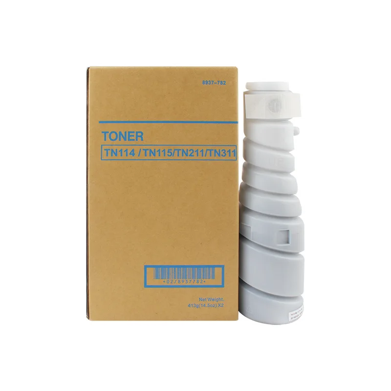 Оптовая Продажа с фабрики совместимый картридж тонером KONICA MINOLTA TN-114 TN114 TN-106 TN106 для Di1611 2011 B7516 210 черный BK