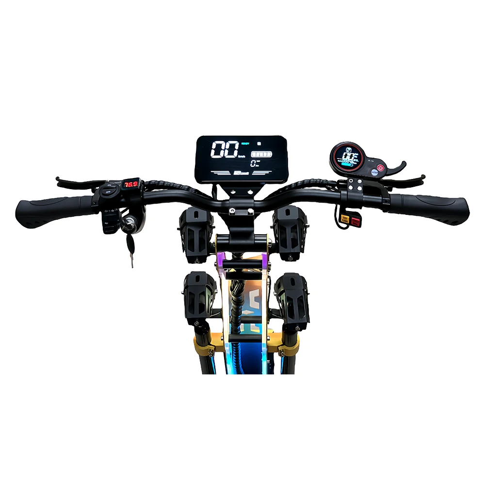 High speed long distance 100KM foldable 72v 50ah powerful 13 inch dual motor adult electric scooters 10000w e scooter M8