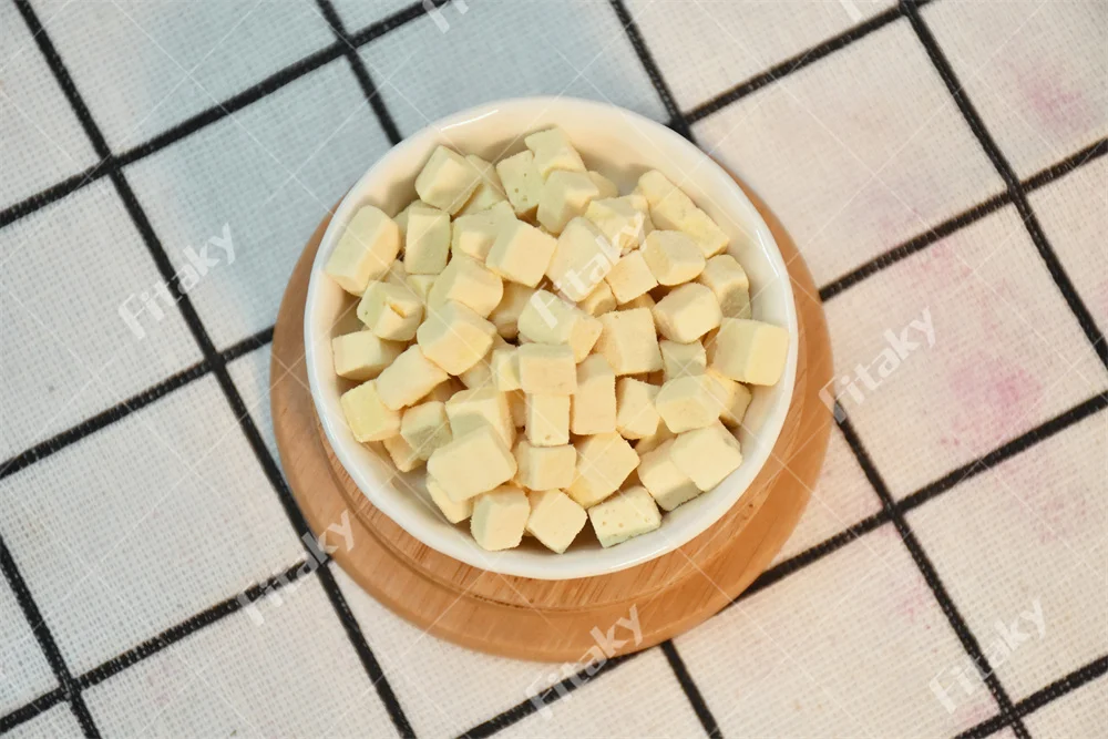Bulk Export Dried Tofu Cube Freeze Dried Natural Tofu Cube