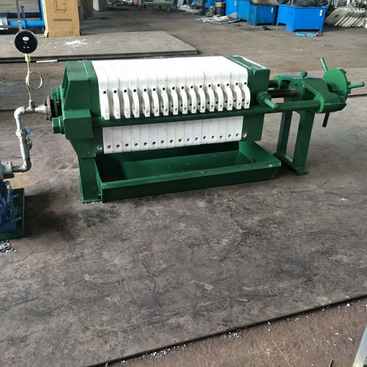 320 High quality manual compass small filter press