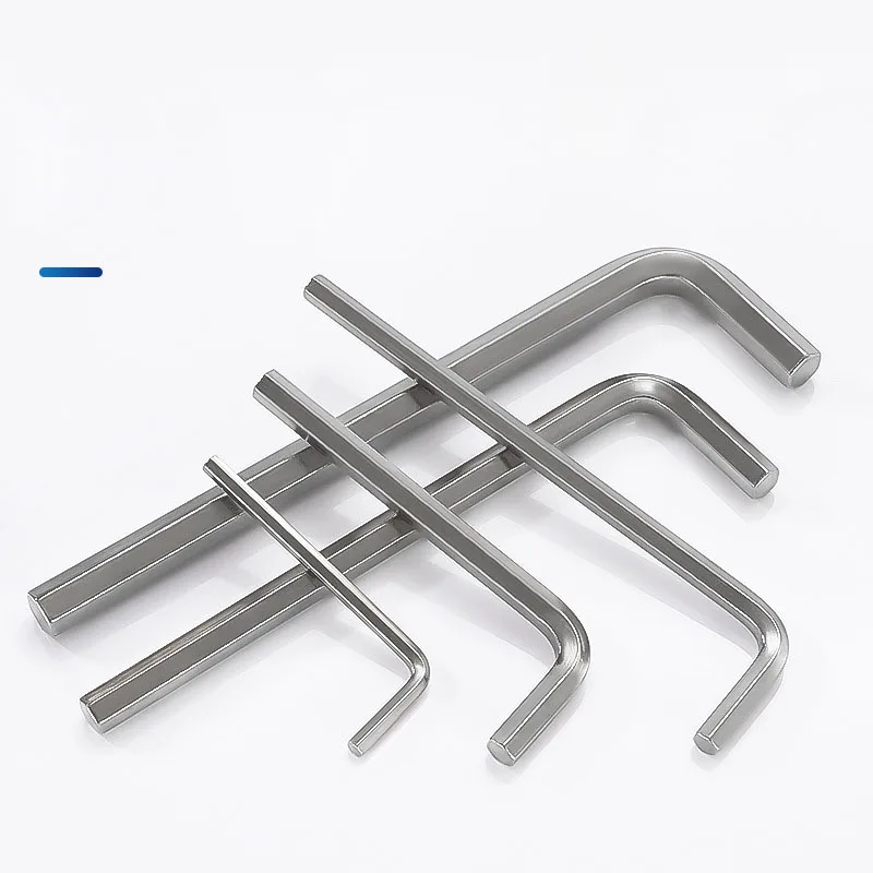 Nickel Hex Key Flat Wrench High Strength Allen Metric Imperial Hex Wrench