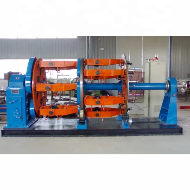 High performance 1600-1+3 planetary type laying up machine cable armored twisting machine