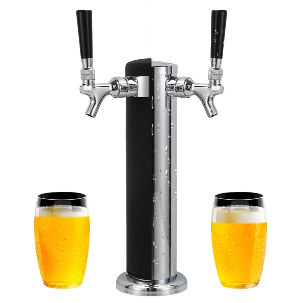 Beer Tower Cooler Insulator Kegerator  Neoprene Cooler Sleeve
