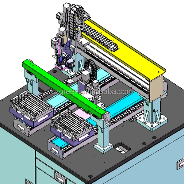 Green Duplex Laser Solder Ball  Welding Machine  LAB201 For FPC and PCB/Wire Rod and PCB/ THT Plug-in Device Welding