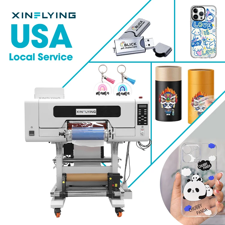 XinFlying a3 uv dtf принтер УФ-пленка