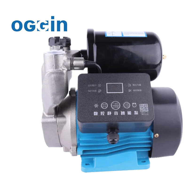 NEW Stainless steel self-priming pumps Electric Digital Display Automatic Centrifugal Self Prime Pressure Booster Water Pump